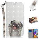 For Samsung Galaxy A21s 3D Painted Pattern Magnetic Attraction Horizontal Flip Leather Case with Holder & Card Slot & Wallet & Lanyard(Pekingese Dag) - 1