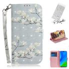 For Huawei P smart 2020 3D Painted Pattern Magnetic Attraction Horizontal Flip Leather Case with Holder & Card Slot & Wallet & Lanyard(Magnolia) - 1