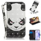 For Huawei P40 lite 5G 3D Painted Pattern Magnetic Attraction Horizontal Flip Leather Case with Holder & Card Slot & Wallet & Lanyard(Angry Bear) - 1