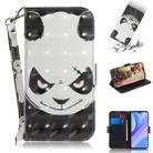 For Huawei Y8p / P Smart S / Enjoy 10s 3D Painted Pattern Magnetic Attraction Horizontal Flip Leather Case with Holder & Card Slot & Wallet & Lanyard(Angry Bear) - 1