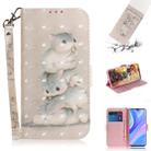 For Huawei Y8p / P Smart S / Enjoy 10s 3D Painted Pattern Magnetic Attraction Horizontal Flip Leather Case with Holder & Card Slot & Wallet & Lanyard(Squirrels) - 1