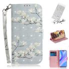 For Huawei Y8p / P Smart S / Enjoy 10s 3D Painted Pattern Magnetic Attraction Horizontal Flip Leather Case with Holder & Card Slot & Wallet & Lanyard(Magnolia) - 1