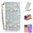 For Xiaomi Redmi 9 3D Painted Pattern Magnetic Attraction Horizontal Flip Leather Case with Holder & Card Slot & Wallet & Lanyard(Magnolia) - 1
