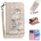 For Xiaomi Redmi 10X 5G 3D Painted Pattern Magnetic Attraction Horizontal Flip Leather Case with Holder & Card Slot & Wallet & Lanyard(Squirrels) - 1