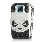 For Xiaomi Redmi 10X Pro 5G 3D Painted Pattern Magnetic Attraction Horizontal Flip Leather Case with Holder & Card Slot & Wallet & Lanyard(Angry Bear) - 3