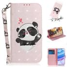 For Xiaomi Redmi 10X Pro 5G 3D Painted Pattern Magnetic Attraction Horizontal Flip Leather Case with Holder & Card Slot & Wallet & Lanyard(Love-heart Bear) - 1
