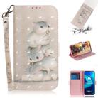 For Motorola Moto G8 Power Lite 3D Painted Pattern Magnetic Attraction Horizontal Flip Leather Case with Holder & Card Slot & Wallet & Lanyard(Squirrels) - 1