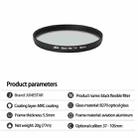 JSR Black Mist Filter Camera Lens Filter, Size:82mm(1/8 Filter) - 7