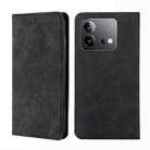 For vivo iQOO Neo 8 5G / 8 Pro 5G Skin Feel Magnetic Leather Phone Case(Black) - 1