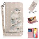 For Xiaomi Mi Note 10 Lite 3D Painted Pattern Magnetic Attraction Horizontal Flip Leather Case with Holder & Card Slot & Wallet & Lanyard(Squirrels) - 1