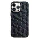 For iPhone 13 Pro Max Honeycomb Edged TPU Phone Case(Black) - 1