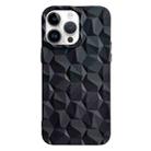 For iPhone 12 Pro Honeycomb Edged TPU Phone Case(Black) - 1