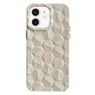 For iPhone 11 Honeycomb Edged TPU Phone Case(White) - 1