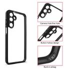 For Samsung Galaxy M16 5G Frosted TPU + Transparent PC Phone Case(Black) - 3