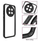 For OPPO Find X8s Frosted TPU + Transparent PC Phone Case(Black) - 3
