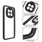 For OPPO F29 5G Frosted TPU + Transparent PC Phone Case(Black) - 3