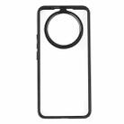 For Realme 13 Pro / 13 Pro+ Frosted TPU + Transparent PC Phone Case(Black) - 2