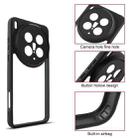 For vivo X200 Ultra Frosted TPU + Transparent PC Phone Case(Black) - 3