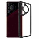 For Huawei Pura 70 Pro / 70 Pro+ Frosted TPU + Transparent PC Phone Case(Black) - 1