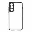 For OnePlus Ace 5 Ultra / Nord 5 Frosted TPU + Transparent PC Phone Case(Black) - 2