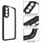 For OnePlus Ace 5 Ultra / Nord 5 Frosted TPU + Transparent PC Phone Case(Black) - 3
