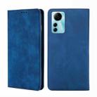 For ZTE Blabe V41 Smart 4G Skin Feel Magnetic Leather Phone Case(Blue) - 1