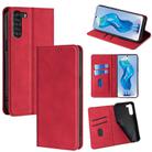For ZTE nubia S 5G A403ZT Skin Feel Magnetic Leather Phone Case(Red) - 1