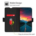 For vivo X100s Ultra-thin Voltage Side Buckle Horizontal Flip Leather Phone Case(Black) - 3