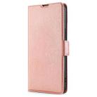 For vivo V50 5G Ultra-thin Voltage Side Buckle Horizontal Flip Leather Phone Case(Rose Gold) - 2
