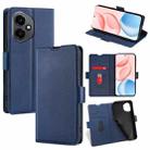 For Honor 400 Global 156.5mm Ultra-thin Voltage Side Buckle Horizontal Flip Leather Phone Case(Blue) - 1