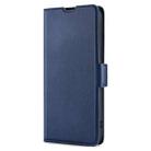 For ZTE Anshin Family Ultra-thin Voltage Side Buckle Horizontal Flip Leather Phone Case(Blue) - 2