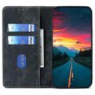 For vivo Y38 5G / T3x Global RFID Anti-theft Brush Magnetic Leather Phone Case(Black) - 3