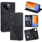 For vivo Y39 5G Global RFID Anti-theft Brush Magnetic Leather Phone Case(Black) - 1