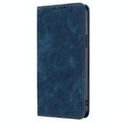 For ZTE nubia S 5G A403ZT RFID Anti-theft Brush Magnetic Leather Phone Case(Blue) - 2