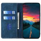 For ZTE nubia S 5G A403ZT RFID Anti-theft Brush Magnetic Leather Phone Case(Blue) - 3