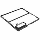 For Samsung Galaxy Z Fold7 Frosted TPU + Transparent PC Phone Case(Black) - 3