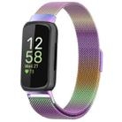 For Fitbit Inspire 3 Milanese Metal Watch Band(Colorful) - 1