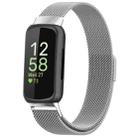 For Fitbit Inspire 3 Milanese Metal Watch Band(Silver) - 1