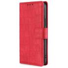 For vivo Y39 5G Global Skin Feel Crocodile Magnetic Clasp Leather Phone Case(Red) - 2