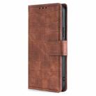 For ZTE Anshin Family Skin Feel Crocodile Magnetic Clasp Leather Phone Case(Brown) - 2