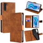 For ZTE nubia S 5G A403ZT Skin Feel Crocodile Magnetic Clasp Leather Phone Case(Brown) - 1