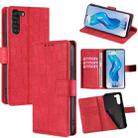 For ZTE nubia S 5G A403ZT Skin Feel Crocodile Magnetic Clasp Leather Phone Case(Red) - 1