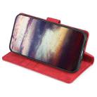 For ZTE nubia S 5G A403ZT Skin Feel Crocodile Magnetic Clasp Leather Phone Case(Red) - 3