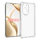 For Honor 200 Shockproof Non-slip Thickening TPU Phone Case(Transparent) - 1