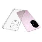 For Honor 200 Shockproof Non-slip Thickening TPU Phone Case(Transparent) - 3