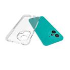 For Honor 400 Shockproof Non-slip Thickening TPU Phone Case(Transparent) - 3