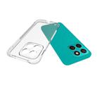 For Honor X8c 4G Shockproof Non-slip Thickening TPU Phone Case(Transparent) - 3