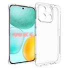 For Honor X6c 4G Shockproof Non-slip Thickening TPU Phone Case(Transparent) - 1