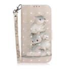 For iPhone 16 3D Colored Horizontal Flip Leather Phone Case(Squirrels) - 2