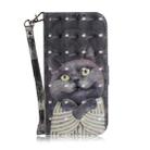 For iPhone 16 3D Colored Horizontal Flip Leather Phone Case(Hug Cat) - 2